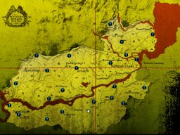 Red Dead Redemption Undead Nightmare - Carte officielle